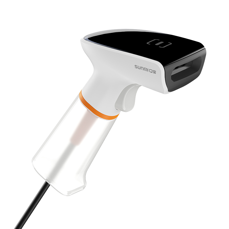 收钱sunmi激光巴枪快递零售仓库发票扫码机扫描机条码扫描枪