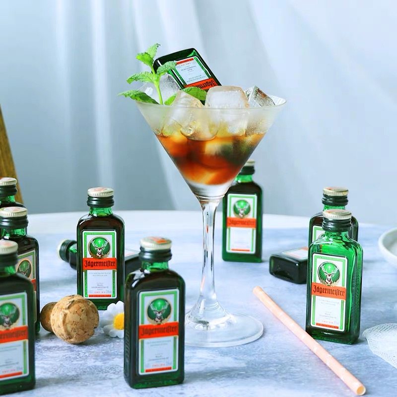 买三送一 野格小酒版 正品行货 德国进口 圣鹿野格利口酒小瓶40ml