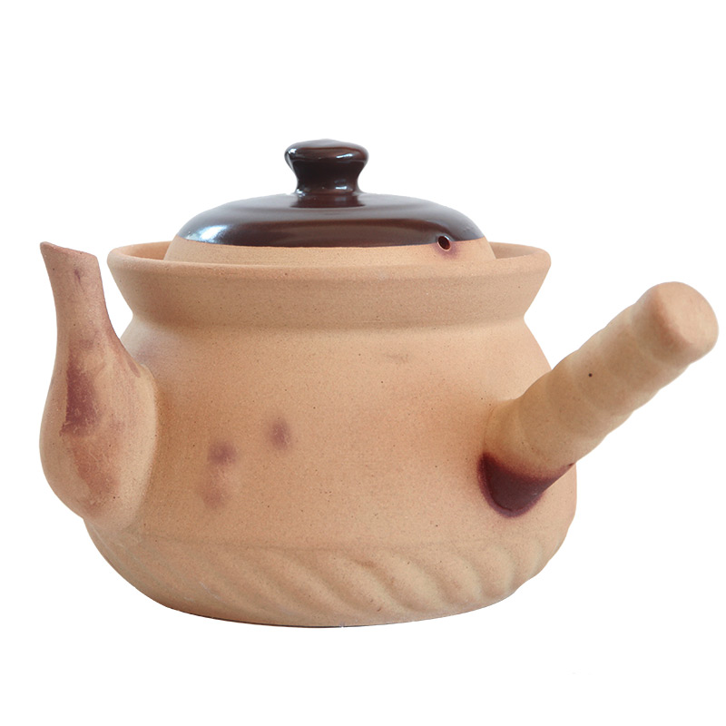 福康煎药壶煎中药罐传统耐热砂锅药罐明火直烧药煲沙锅碳炉药炉