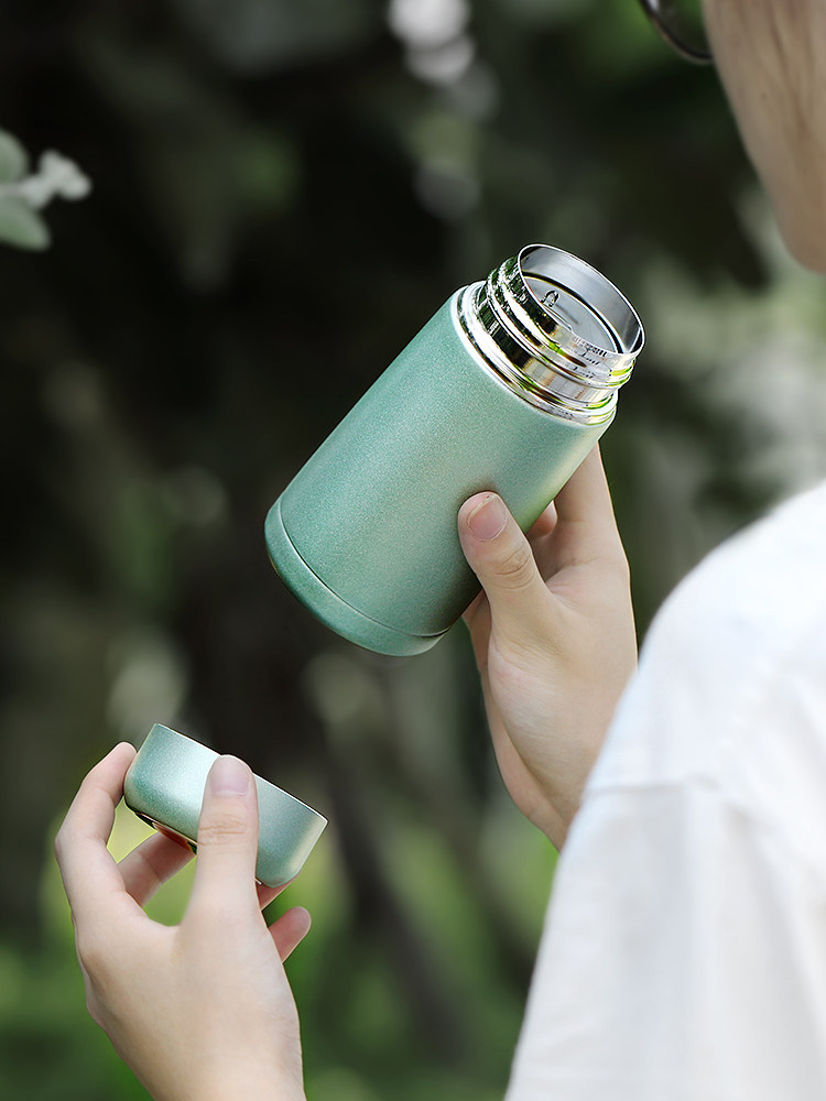 保温杯女学生迷你小巧可爱水杯网红便携日式简约保温杯