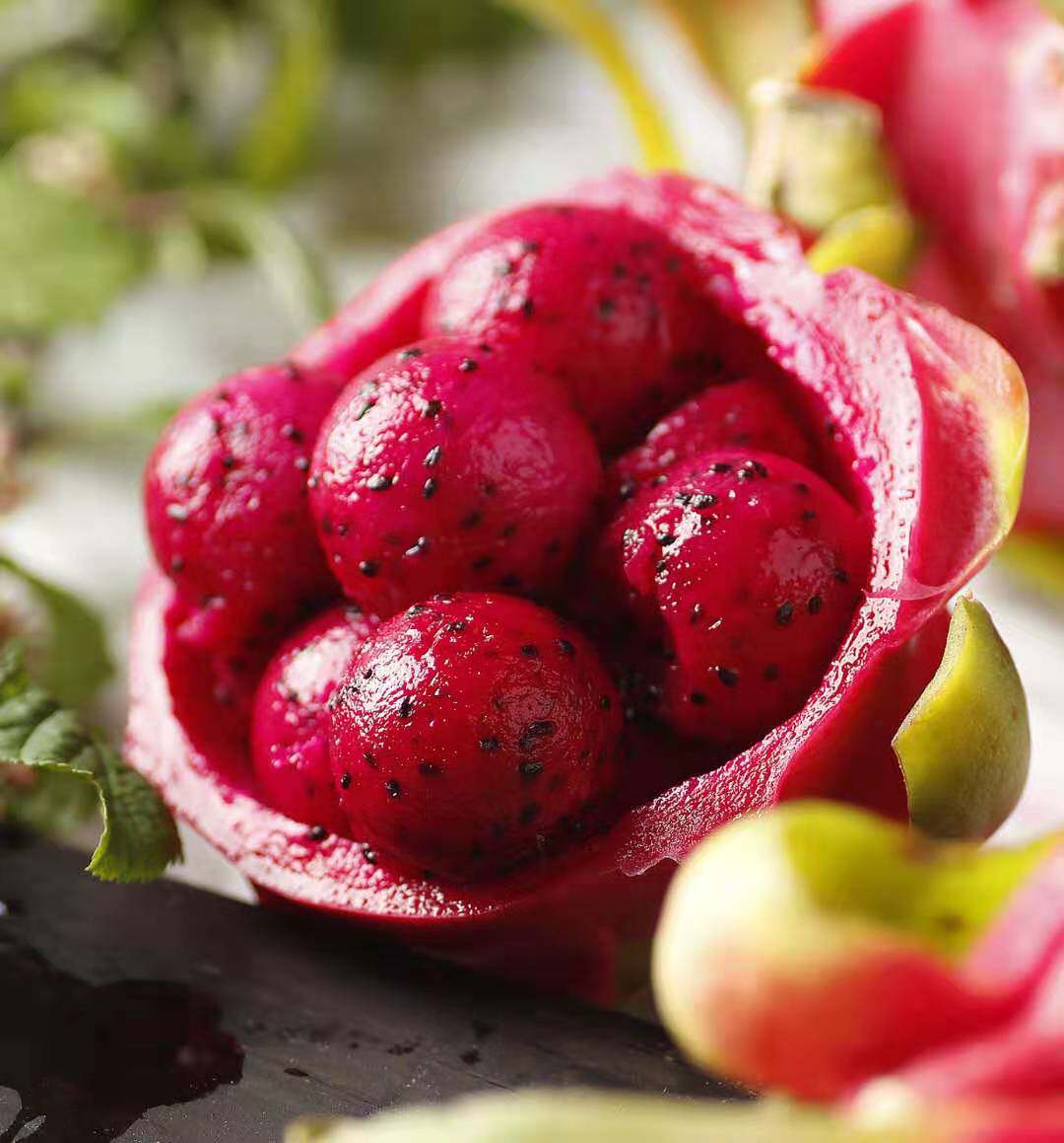 【越南进口】红心火龙果水果新鲜净果5斤红肉4~6个精品大果包邮