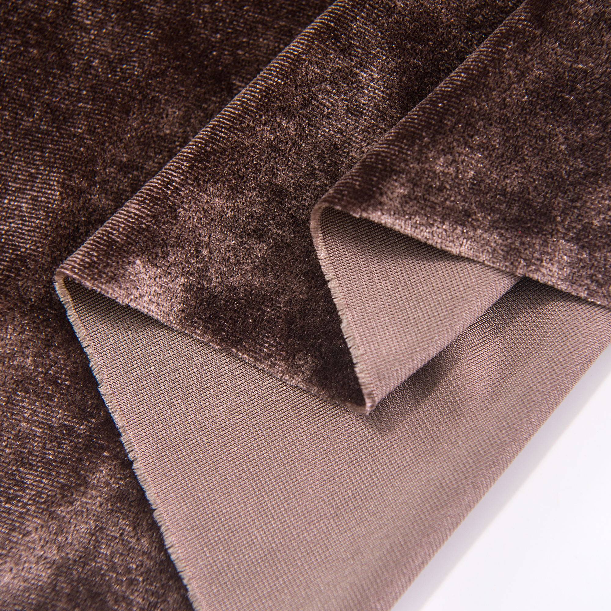 特价高档弹力韩国丝绒面料天鹅绒不倒绒服装制衣金丝绒吊带裙布料