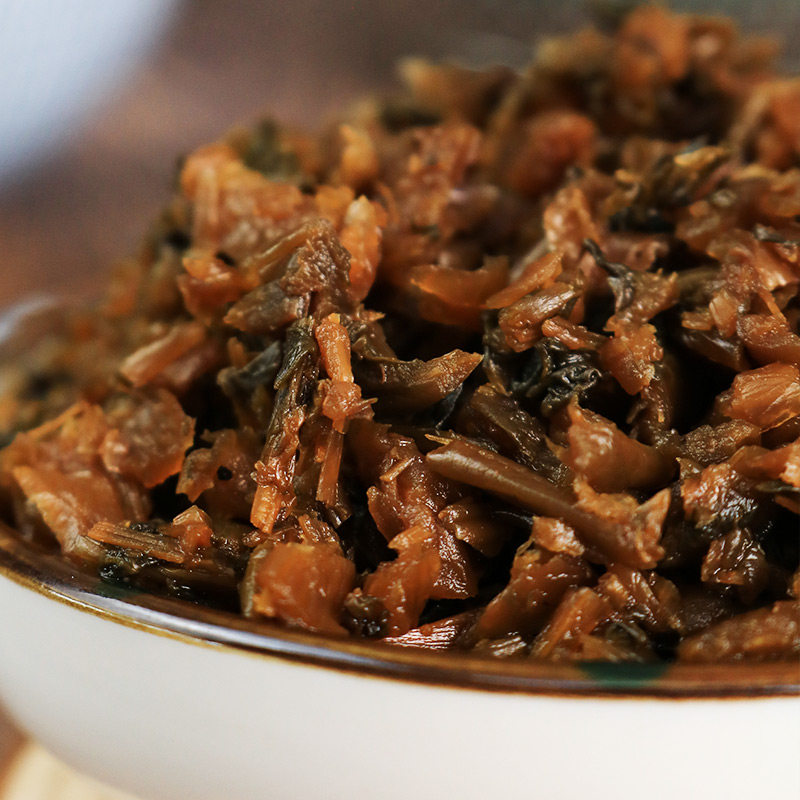 宜宾颗粒牌芽800g苏氏芽菜梅干菜咸菜冬菜咸芽腌制