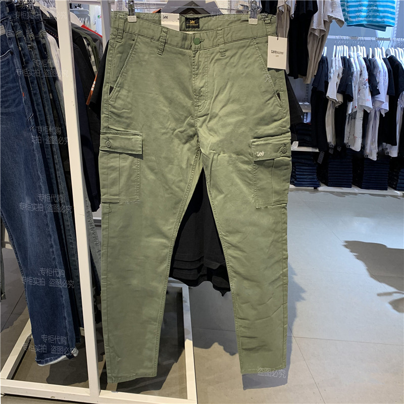 Lee国内专柜正品春秋款男士工装弹力多袋休闲裤长裤 LMR8035ED9PK
