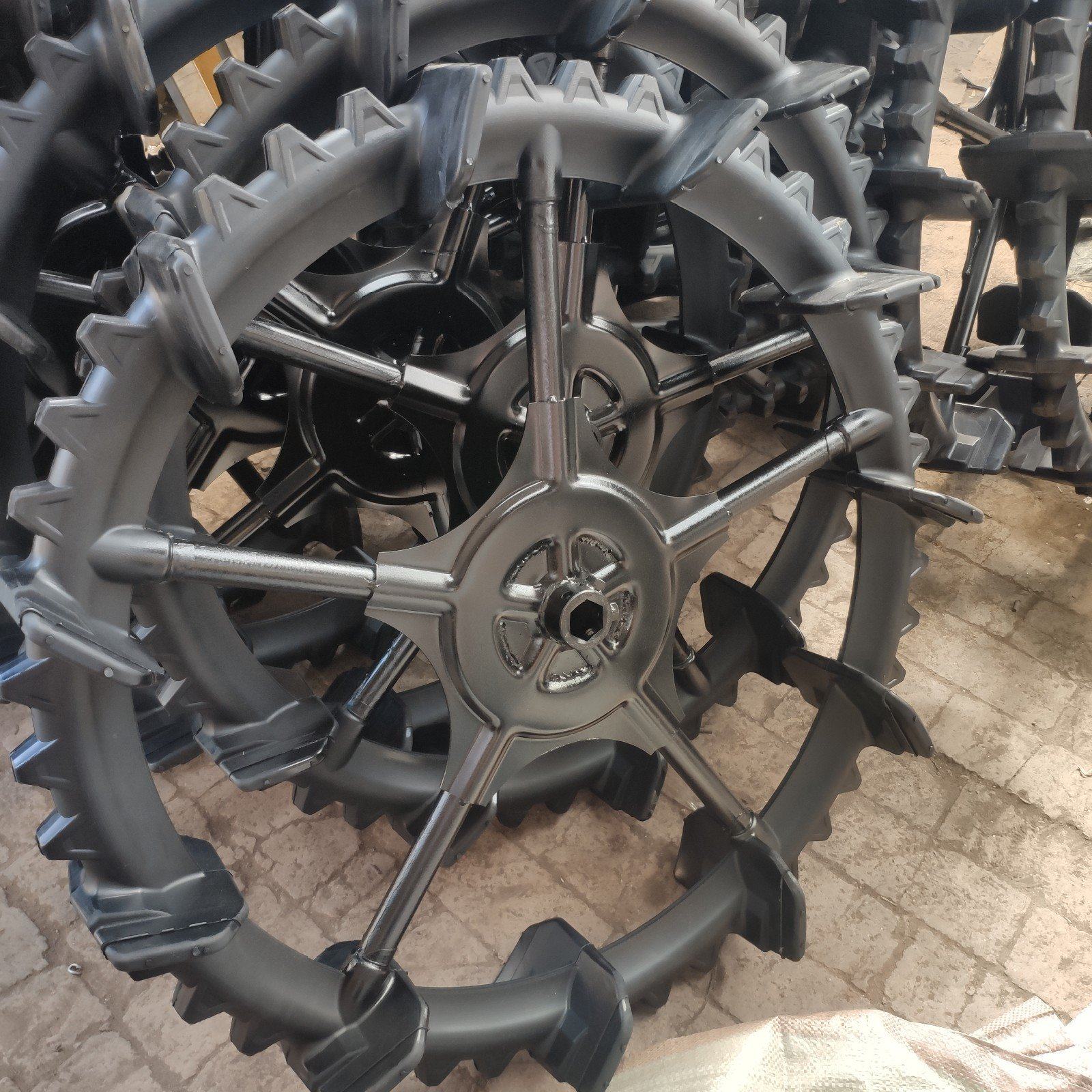 行走插秧机防旋轮加宽加厚洋马柴油vp6evp6d通用农机配件