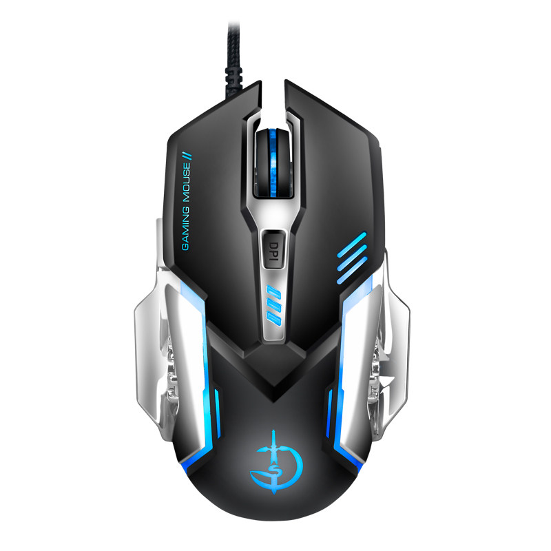 剑圣一族g400电竞鼠标有线游戏专用吃鸡压枪机械宏笔记本台式电脑