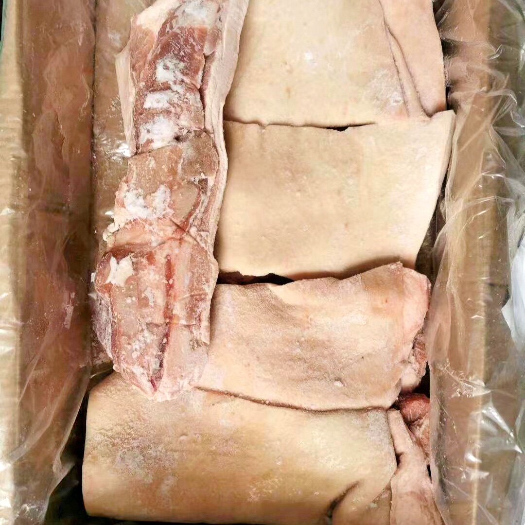 五花肉块带皮新鲜冷冻生猪猪肉20斤食堂面馆生猪肉