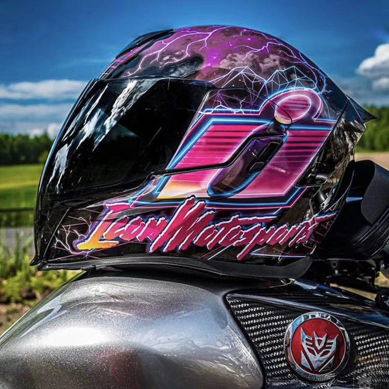 现货正品iconairflite杜卡迪摩托车头盔全盔赛车街车摩托车头盔