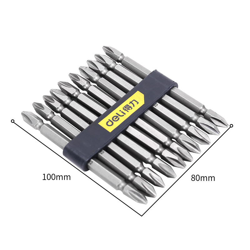 电动螺丝刀加长批头套装十字披头强磁性手电电钻冲击螺丝批