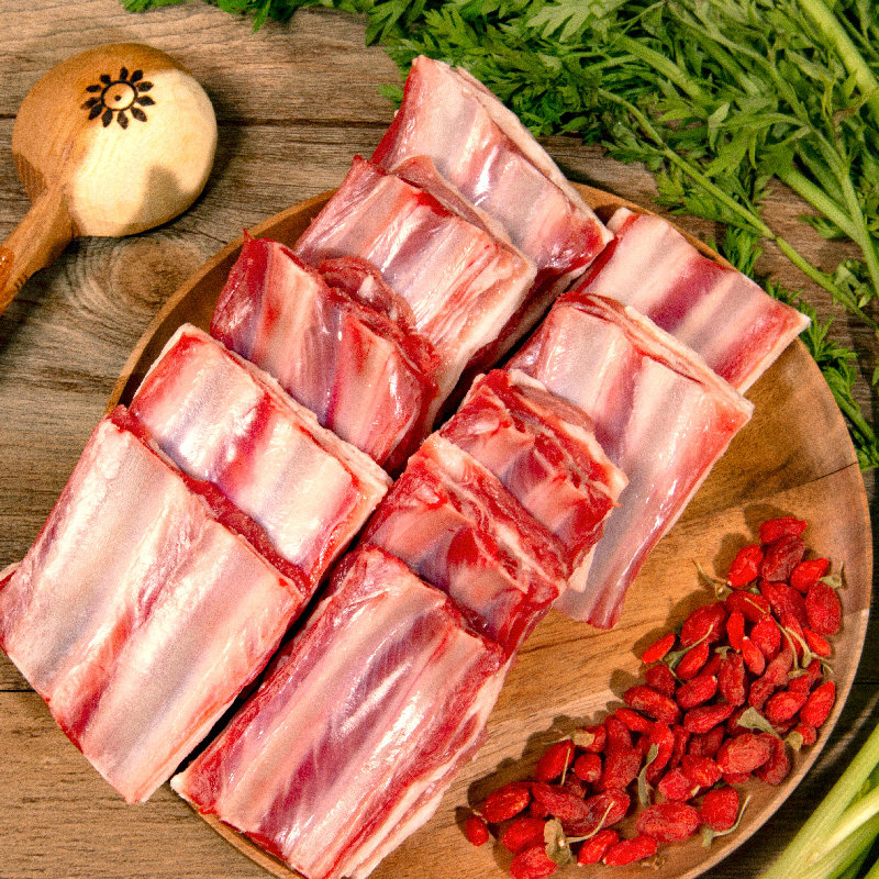 羔羊小巴依乳羊排32kg精品肉品新疆有机羊肉生羊排