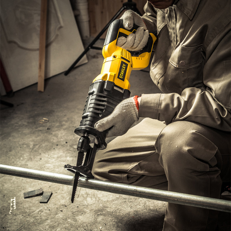 史丹利往复stpt0900家用木工手提式电动切割钢管多功能马刀锯