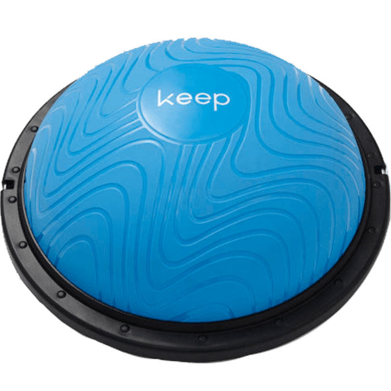 keep 平衡波速球加厚半圆平衡球普拉提健身塑形训练家用拉力绳