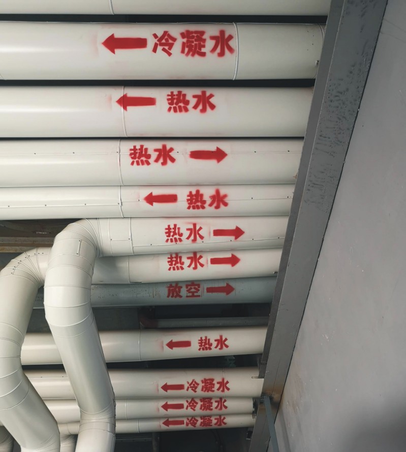 消防喷淋管道喷字喷涂模板标识喷漆pvc镂空广告牌