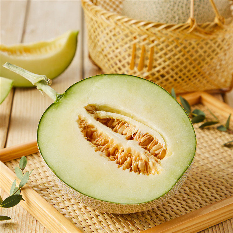 盒马山东海阳冰淇淋网纹瓜2粒单粒2.2斤起甜瓜当季新鲜水果香瓜