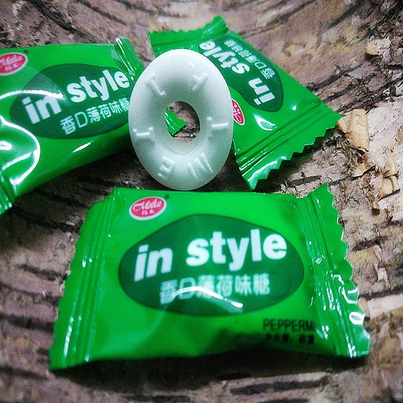 薄荷糖 强劲 清凉薄荷糖 老式薄荷糖有个圈的薄荷糖 散装5斤包邮