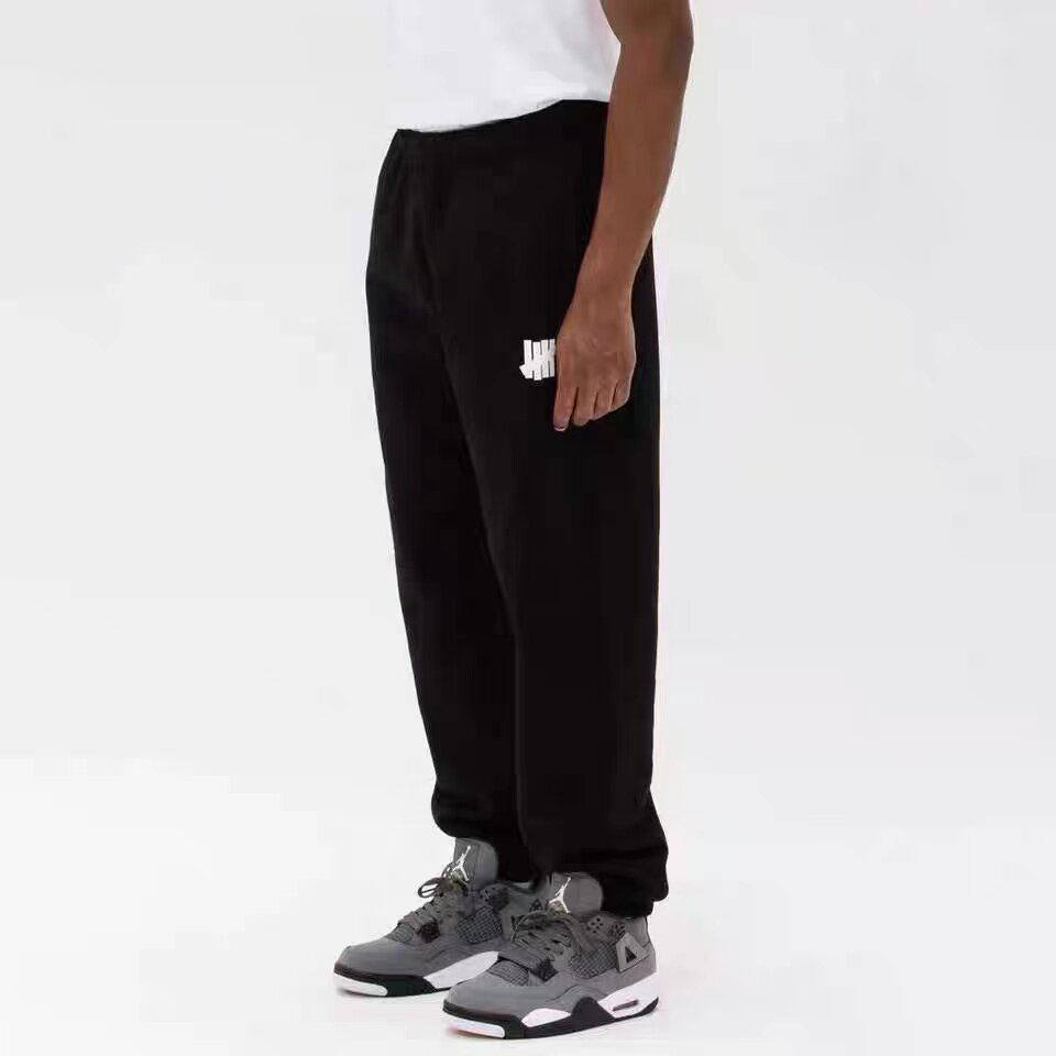 undefeated裤子春秋宽松休闲运动束脚九分潮牌不败五道杠卫裤