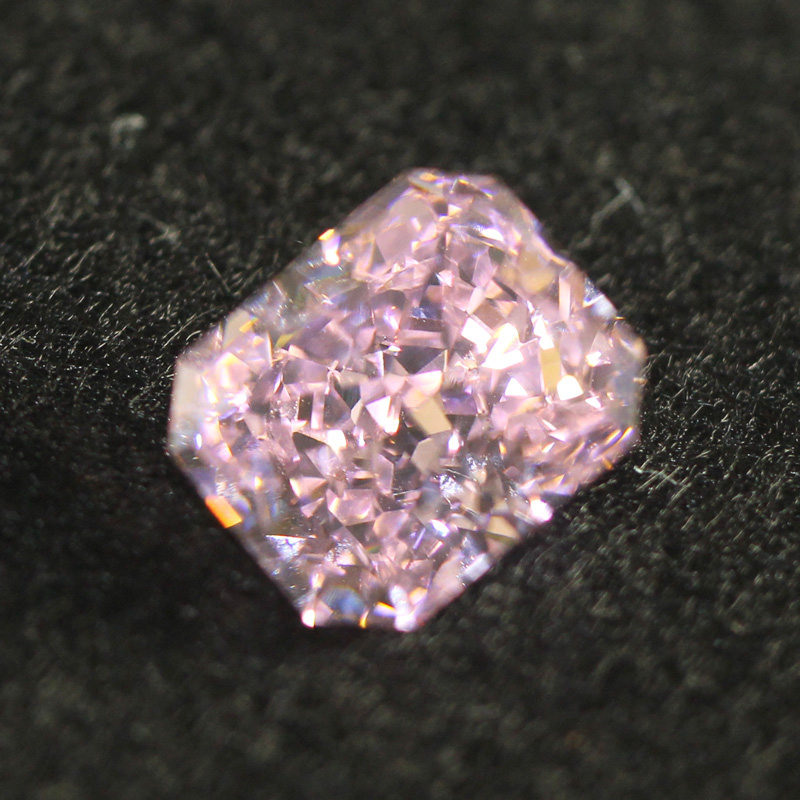 冰花美国裸钻钻石粉色女浅切割迪恩雷迪恩裸石其它首饰