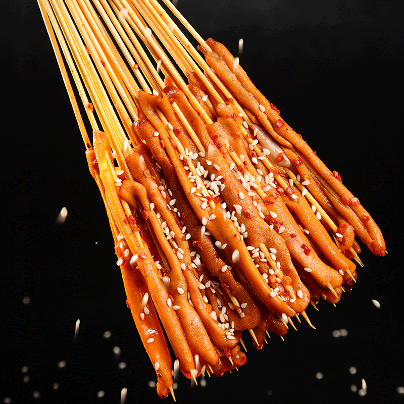 铁板板鸭肠串冷冻新鲜夺命小串肉串商用烧烤其它鸭肉类