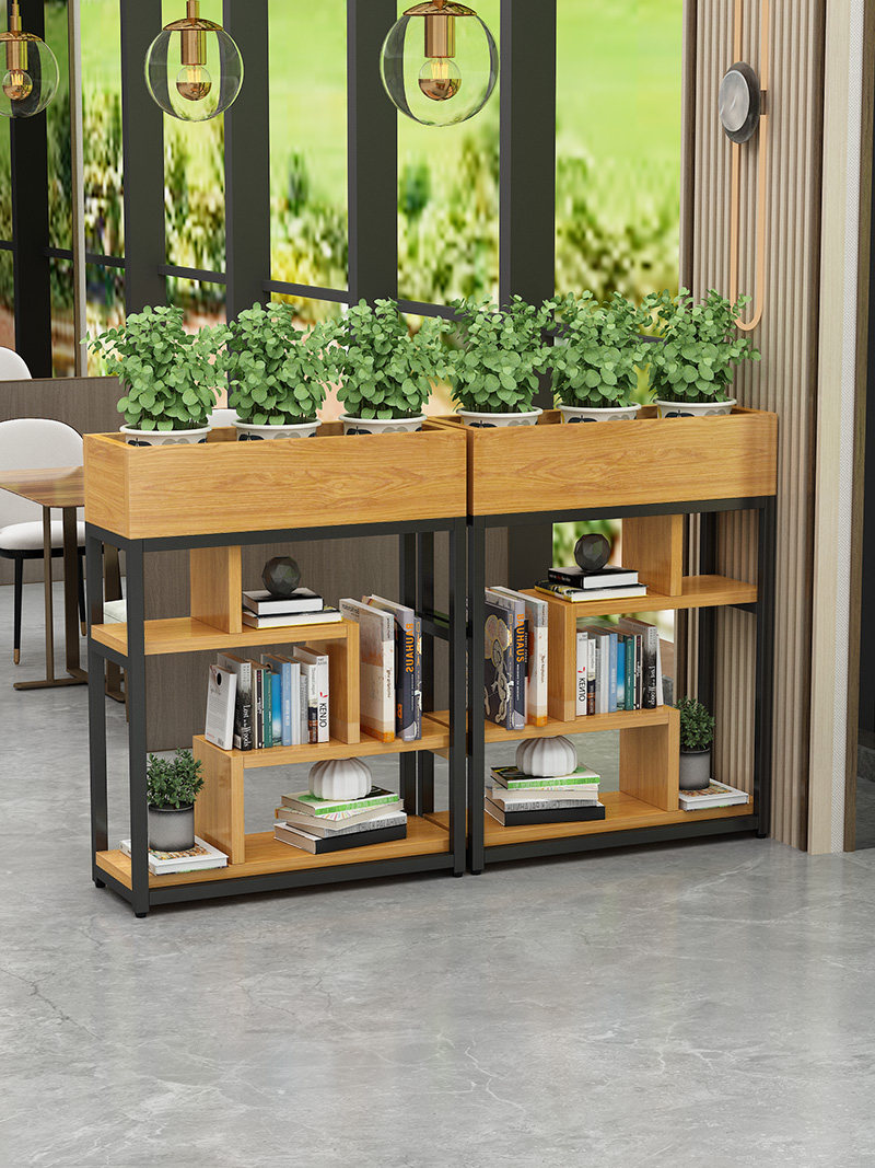 铁艺矮隔断花架子屏风置物架阳台餐厅客厅办公室绿植网红创意装饰