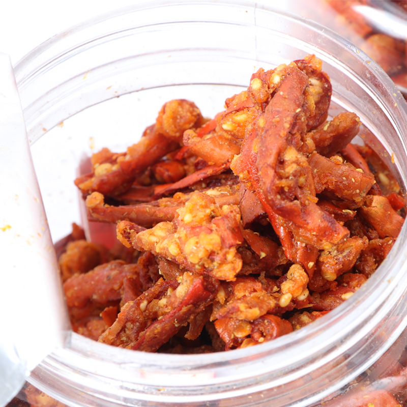 香辣脆贵州土特产小吃香辣酥麻辣油炸干辣椒零食香酥辣香脆椒红丝
