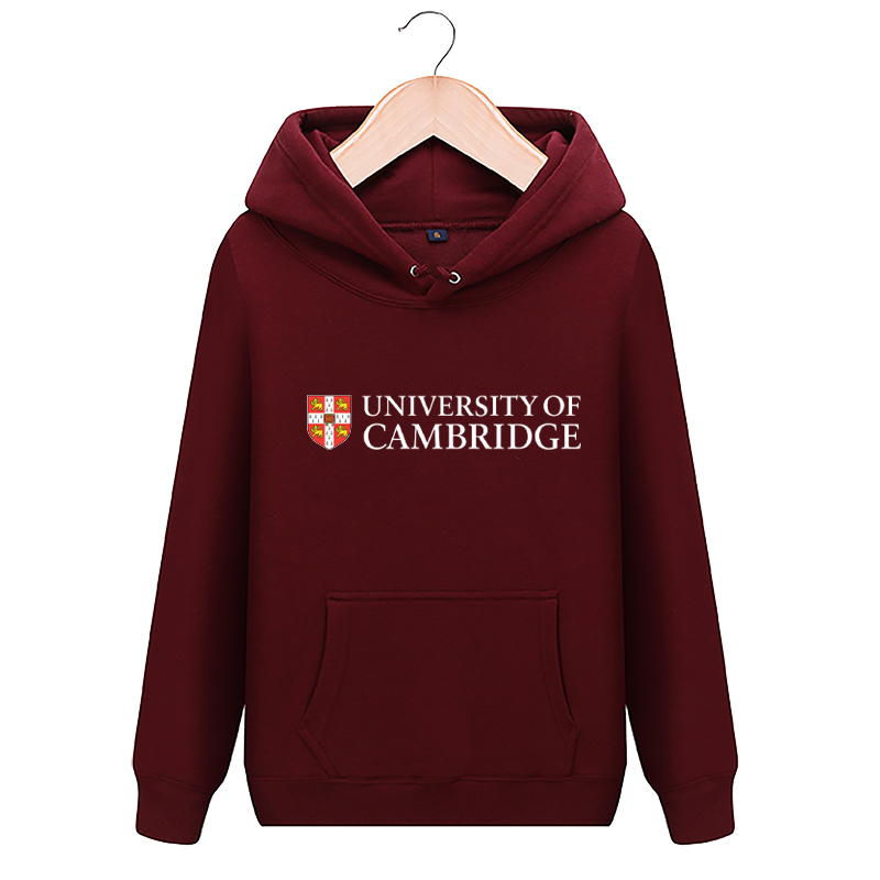 剑桥大学校服卫衣套头连帽冬季加绒university of cambridge班服