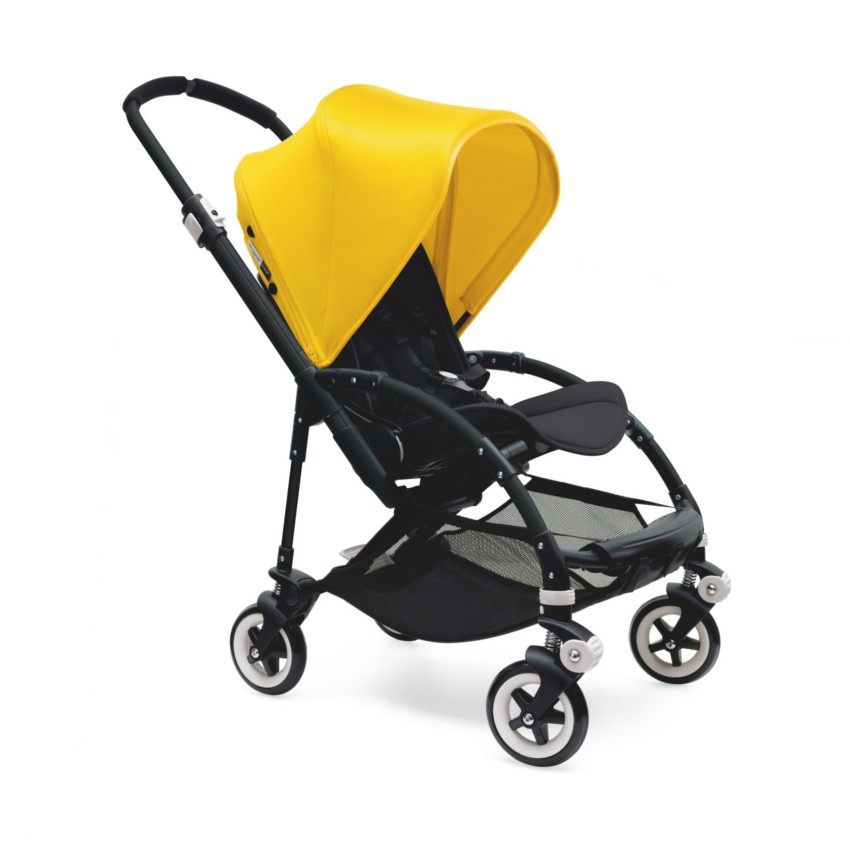 bugaboobee3都市型婴儿推车配黑色车架轻巧灵活超强避震