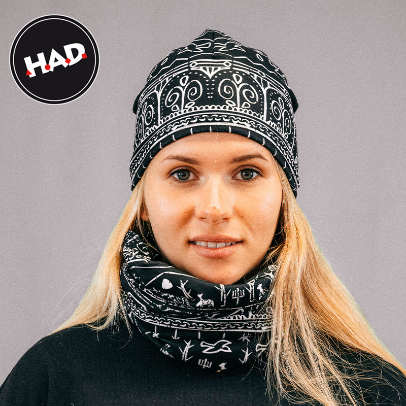 德国进口had无檐帽子男女情侣欧美运动滑雪运动帽