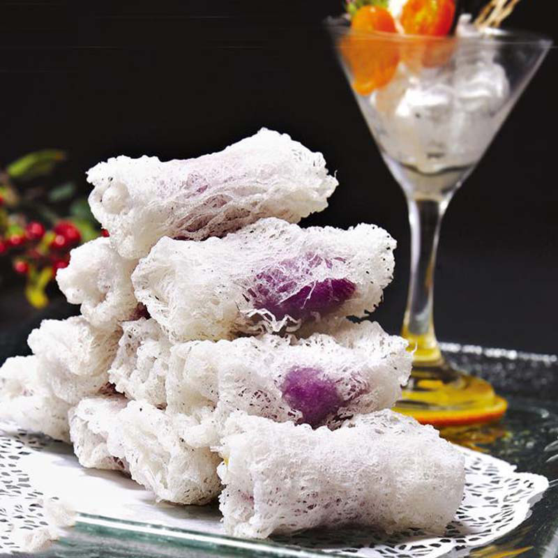 油炸阿诺娘惹山药250g10个紫香芋港式甜点早餐薯类制品