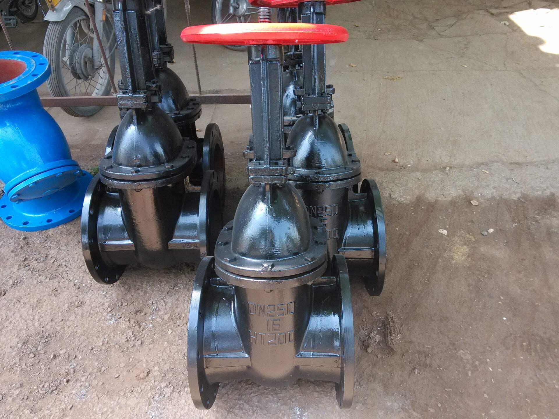 闸阀铸铁法兰z41t-16明杆自来水排污dn50闸阀