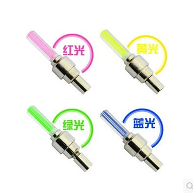 Bicycle gas nozzle valve lamp lights bicycle Motorcycles Wheels mountain bike riding equipment accessories colorful Bicycle gas nozzle valve lamp lights bicycle Motorcycles Wheels mountain bike riding equipment accessories colorful
