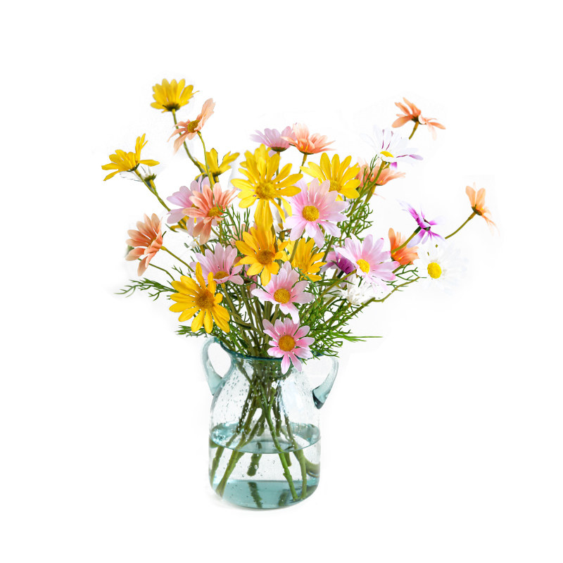 小雏菊仿真花假花花花束客厅花瓶插花干花装饰仿真花