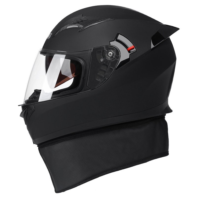 dfg电动电瓶车头盔灰男防雾四季全盔女士冬季冬天保暖安全帽