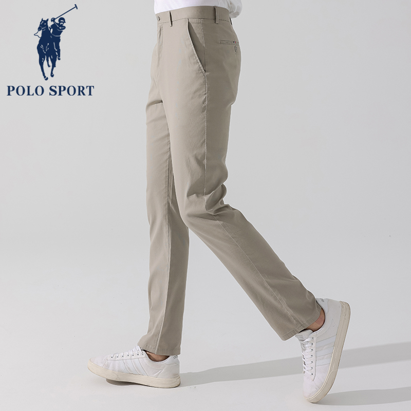 Polo Sport男士裤子男ins潮流2022年春秋新款纯色百搭运动休闲裤