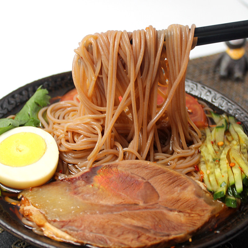 韩国速食小吃 4袋装 东北大妈正宗延边朝鲜大冷面真空袋装 荞麦冷面