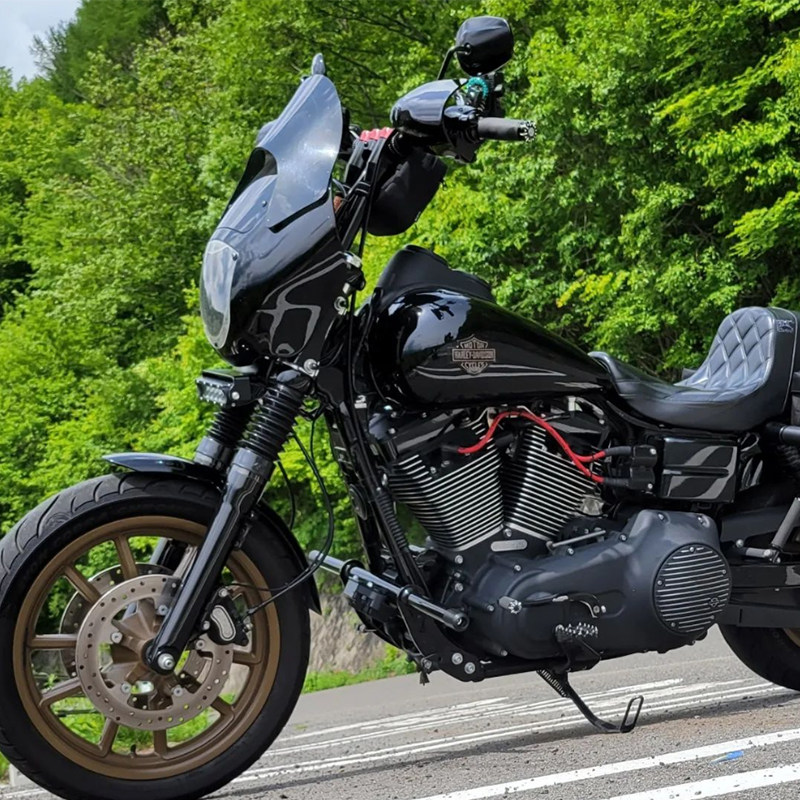 black3哈雷x481200n街霸路威改装ds猪头头罩其他摩托车用品