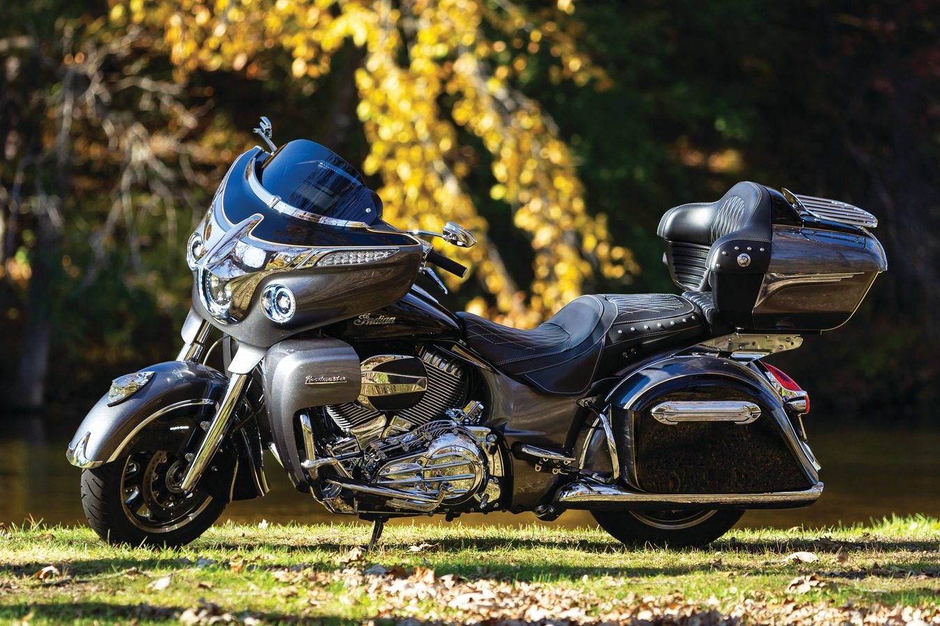 现货美国印第安公路大师车头电镀装饰首领黑马盖帽配饰