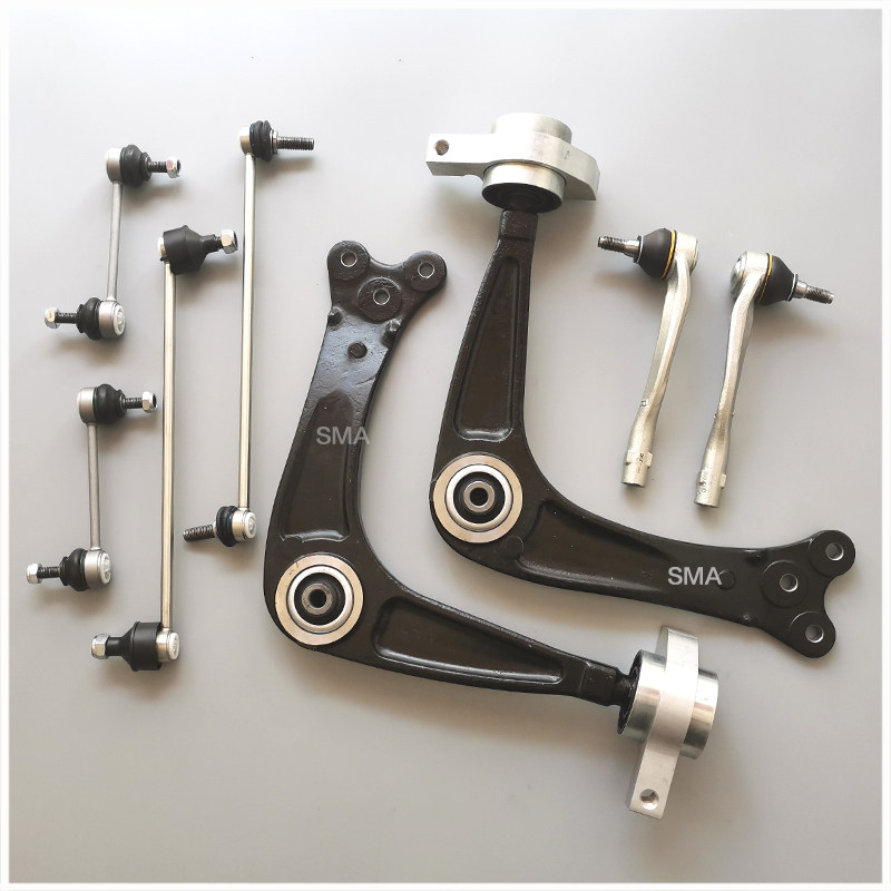 标志307下支臂平衡杆球头吊耳三角摆臂3008方转向上下摆臂