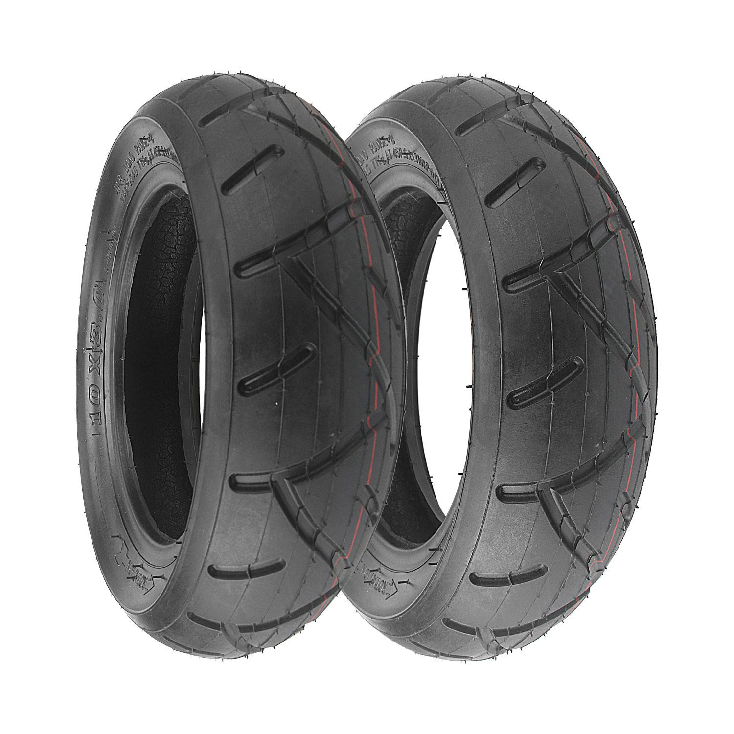 hota加宽加厚内外外胎10寸电动滑板车减震轮胎电动车外胎