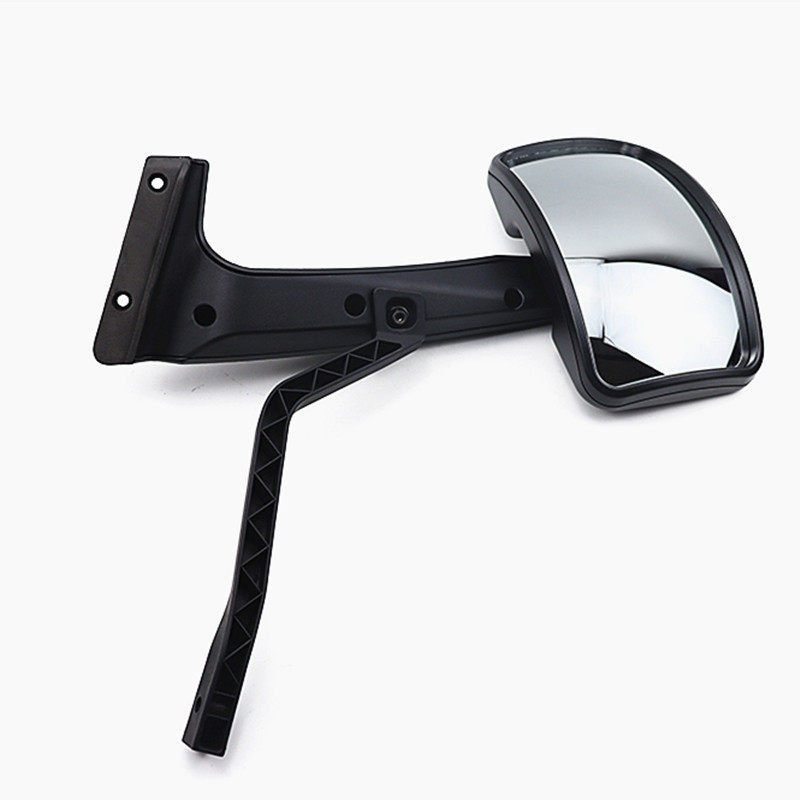 适配欧曼gtl前下视镜est车头镜补盲镜电加热汽车h4倒车镜货车配件