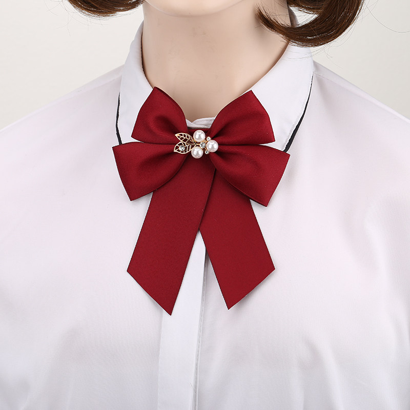 领结女日系可爱带百搭甜美气质潮韩版学生校服领结