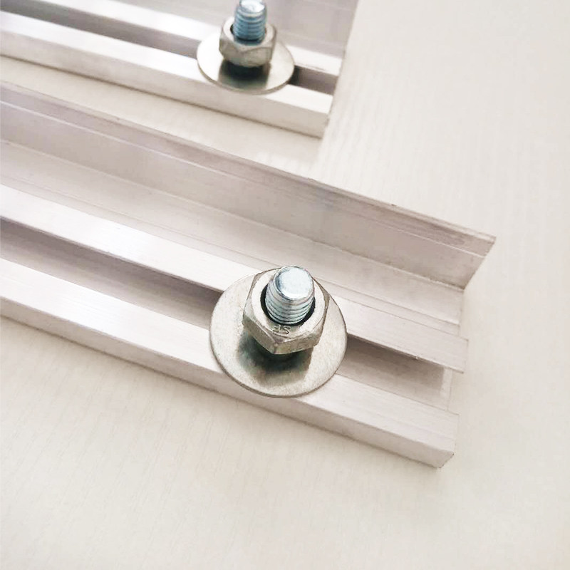 磁吸门帘铝合金龙骨配件透明塑料pvc帘子滑道门帘