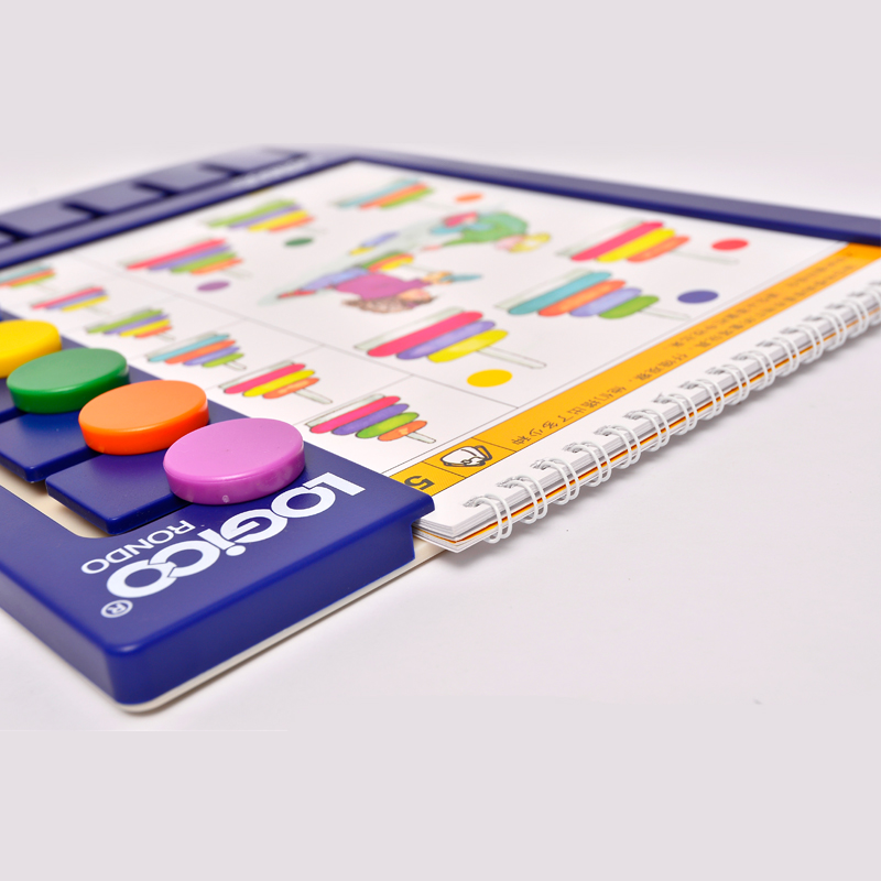 【早教教具】逻辑狗6钮六钮操作板模魔板幼儿1-4阶段小班中班