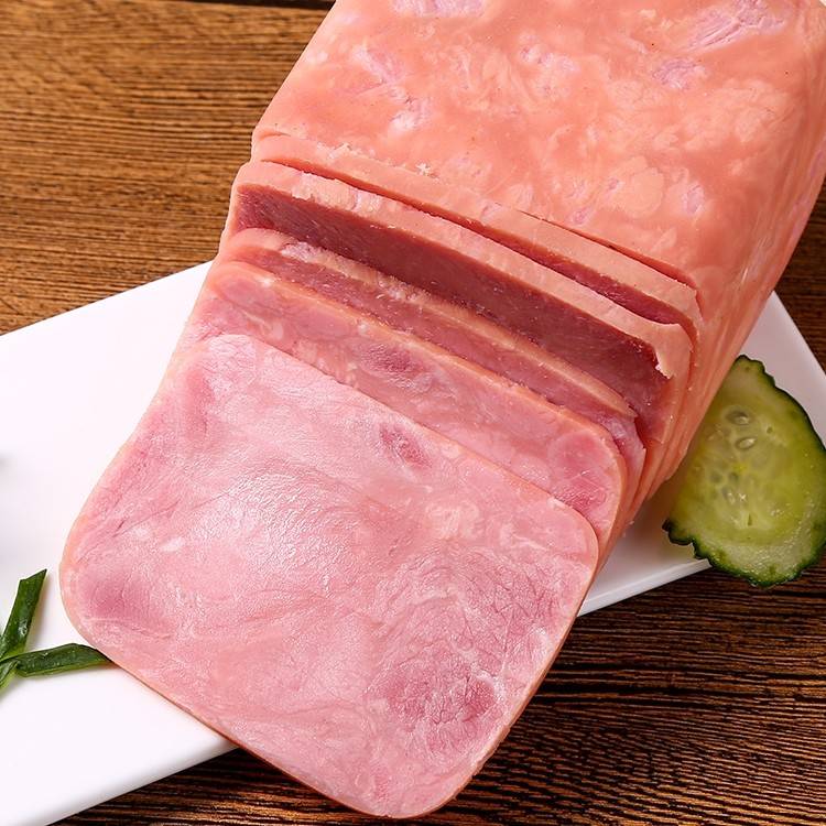 天津国顺精盐盐水火腿早餐三明治切片大粗火腿肠火腿