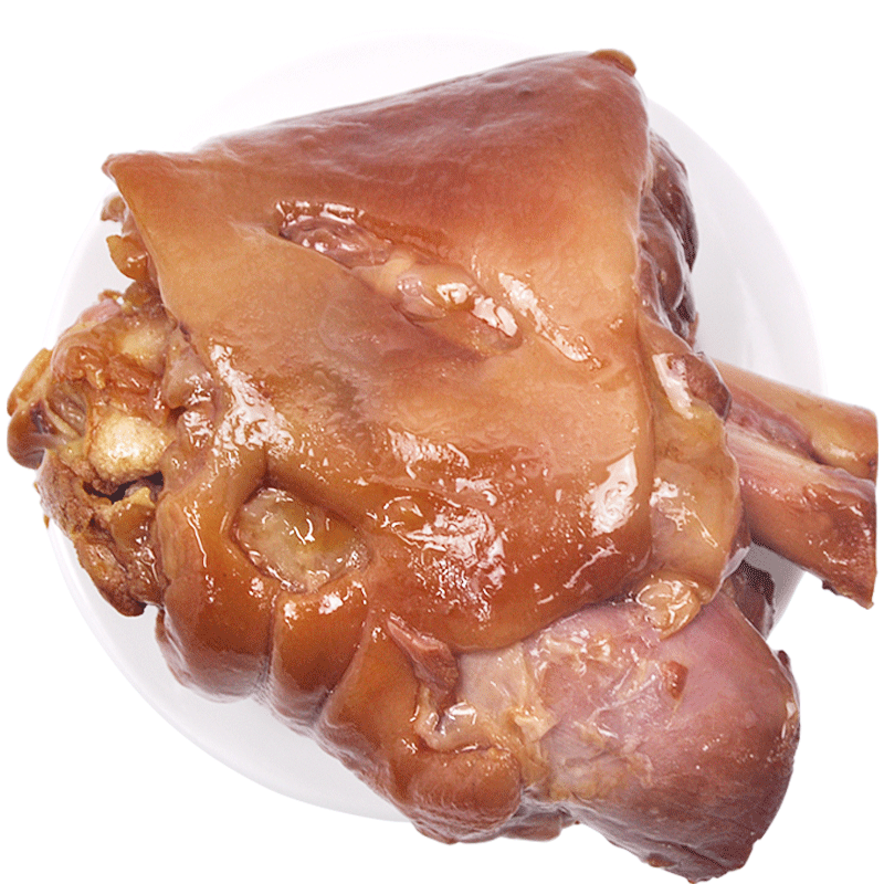 老杜即食蹄髈肘子450-600g猪蹄肉类熟食卤味美食卤肉类