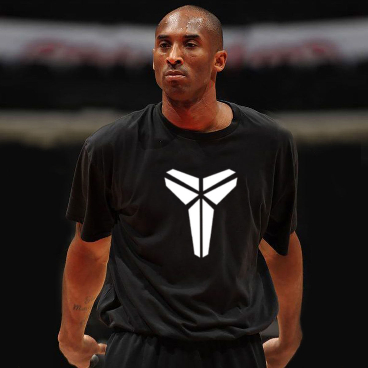 科比恤男退役纪念湖人队篮球衣服训练服潮胖子t恤