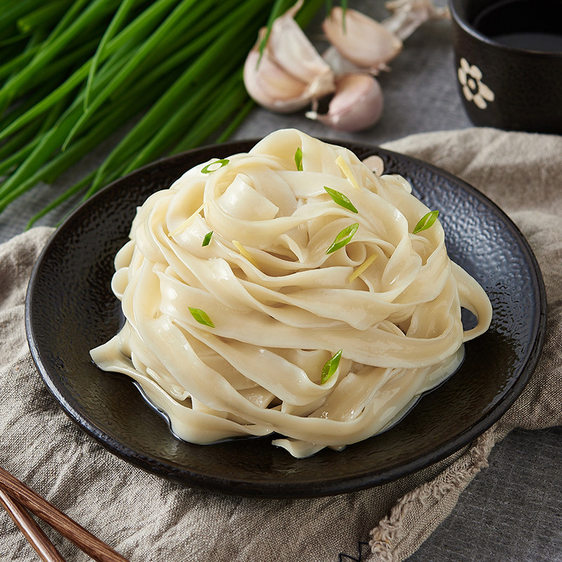 麦香源云宽面冷冻速熟200g10袋家常水煮油炸面条