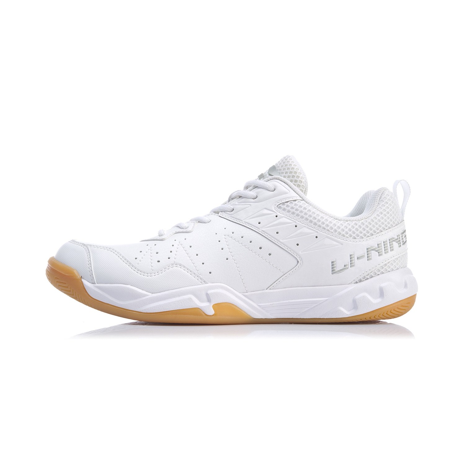 羽毛球李宁羽毛球鞋男子训练专业运动鞋小白鞋aytp069羽毛球鞋