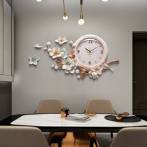 Creative Fashion Home Hanging clock Living room hanging wall Clock Decorative Art Hanging Watch Light Extravagant Minimalist Modern Quartz Clock Watch
