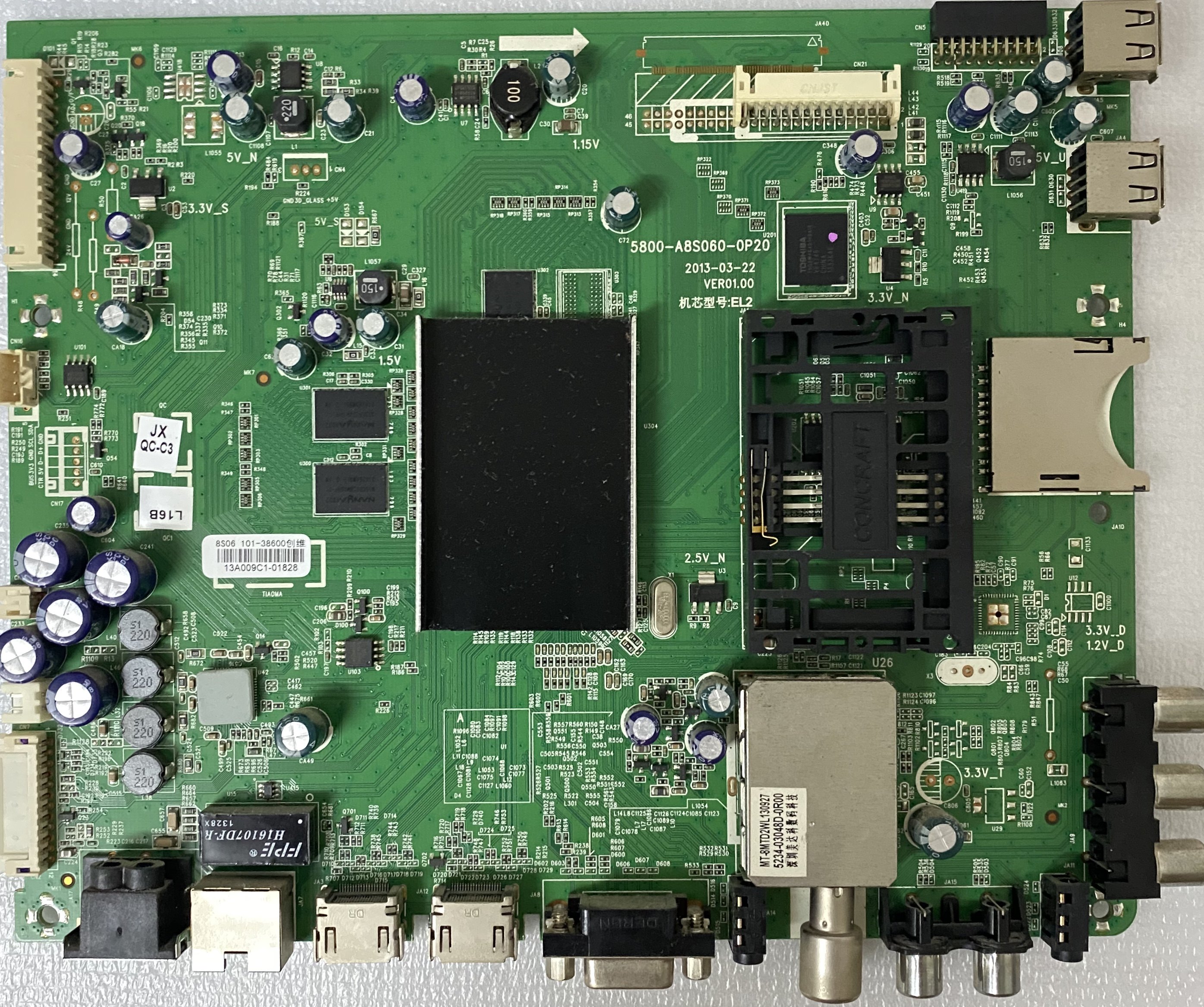 原装创维32e760a电视机主板5800a8s0600p20配屏lg现货pcb电路板