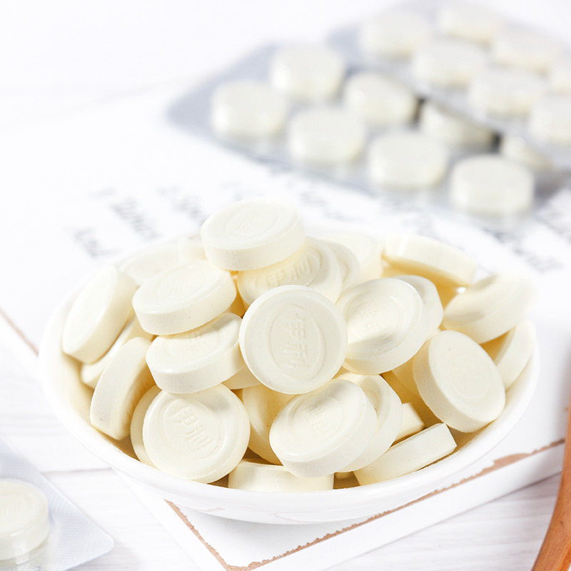 伊利奶片干吃片原味牛奶160g盒装儿童高钙型正品奶片